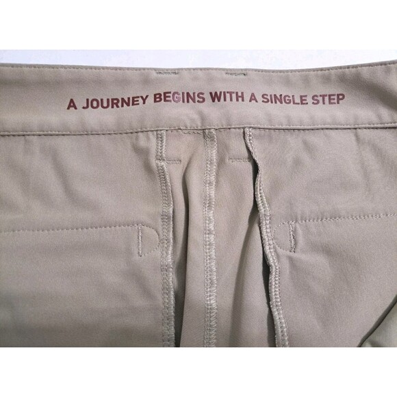 Rhone Commuter Pants Men's 33 Khaki Beige Chino Pants - Picture 5 of 12